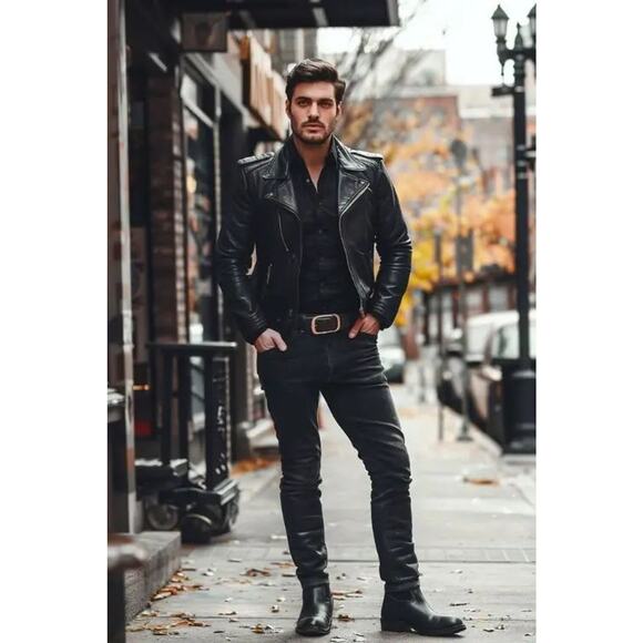 Vintage Durango Black Leather Cowboy Boots | Rugged Fall Wardrobe Staple | EUC - Picture 6 of 16